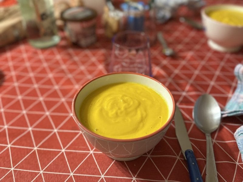 Cliquez pour zoomer ! Velouté carottes et navets au curry Thermomix par christelle_1235