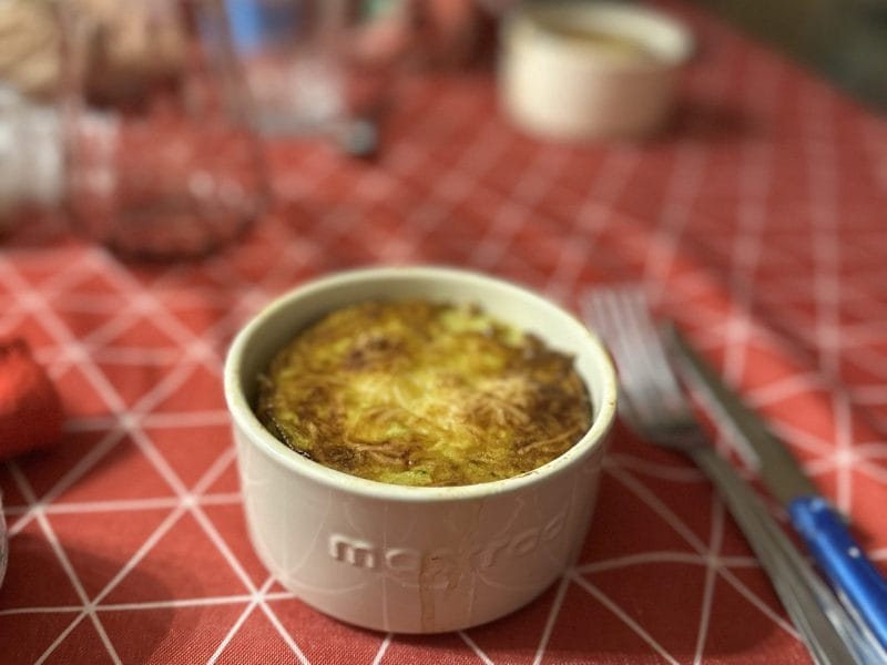 Cliquez pour zoomer ! Flan de courgettes Thermomix par christelle_1235