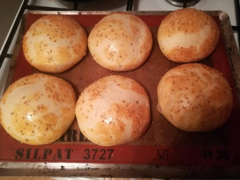 Cliquez pour zoomer ! Pains hamburger Thermomix par Morgane