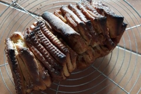 Cliquez pour zoomer ! Brioche à effeuiller à la cannelle Thermomix par Renaud carole