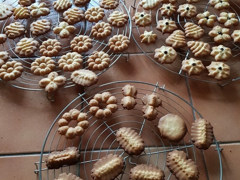 Cliquez pour zoomer ! Sablés à la presse à biscuits Thermomix par Renaud carole