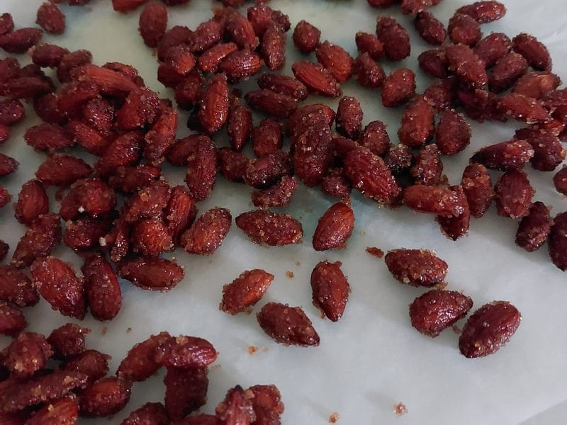 Cliquez pour zoomer ! Amandes grillées à la cannelle et au miel Thermomix par Renaud carole