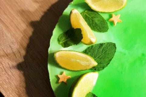 Cliquez pour zoomer ! Bavarois Mojito Thermomix par Paulyne Contamine