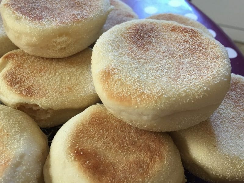 Cliquez pour zoomer ! Muffins anglais Thermomix par Madame Cocotte