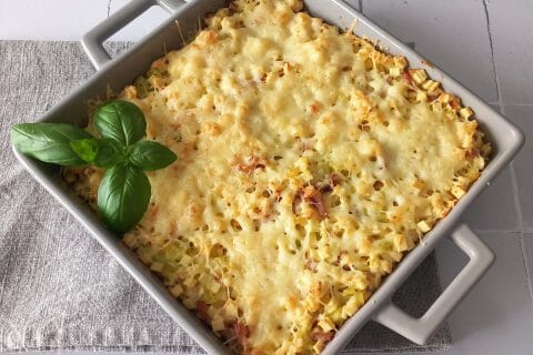 Cliquez pour zoomer ! Gratin de crozets aux courgettes et saumon fumé Thermomix par Angeliquea67