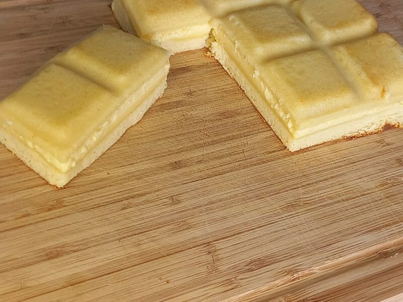 Cliquez pour zoomer ! Gâteau magique à la vanille Thermomix par Angeliquea67