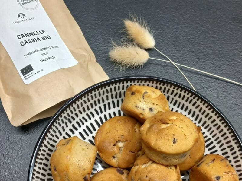 Cliquez pour zoomer ! Muffins noix de pécan et pépites de chocolat Thermomix par Angeliquea67