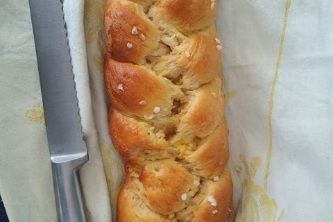 Cliquez pour zoomer ! Brioche tressée à la mie filante Thermomix par Marine_24