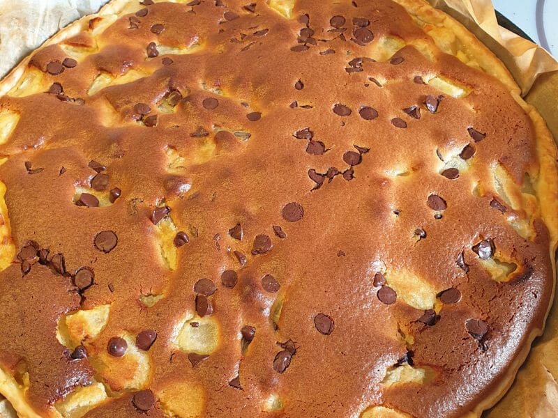 Tartes aux poires et pépites de chocolat Thermomix par Marlene69b