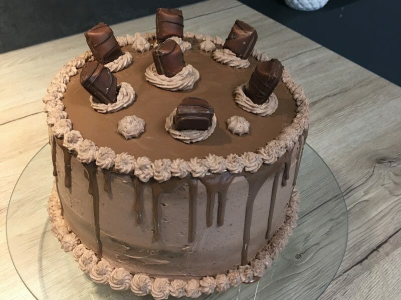 Cliquez pour zoomer ! Layer cake Kinder Bueno Thermomix par Marion_11