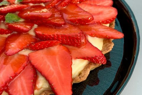 Cliquez pour zoomer ! Tarte aux fraises Thermomix par yas_dak