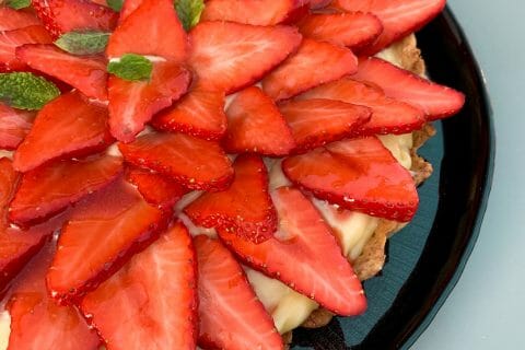 Cliquez pour zoomer ! Tarte aux fraises Thermomix par yas_dak