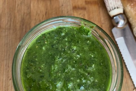 Cliquez pour zoomer ! Pesto à l’ail des ours Thermomix par bebe1510