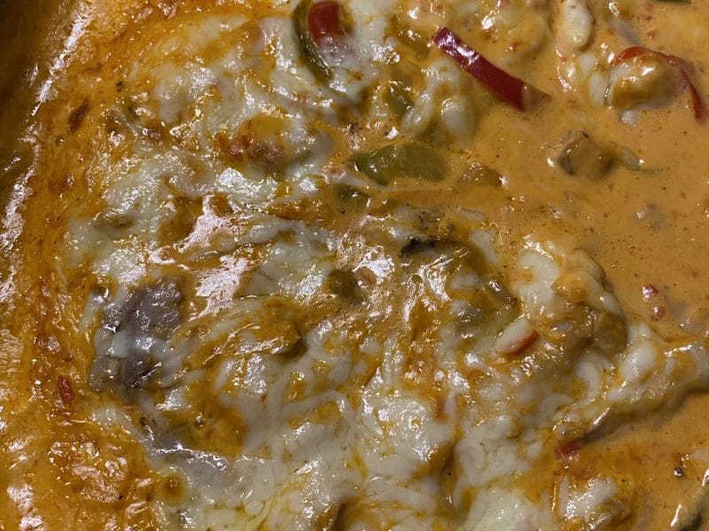 Cliquez pour zoomer ! Poulet à la crème de poivrons Thermomix par bebe1510