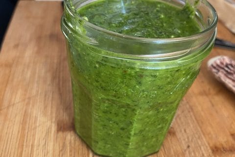 Cliquez pour zoomer ! Pesto à l’ail des ours Thermomix par bebe1510