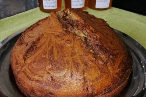 Cliquez pour zoomer ! Gâteau zébré Thermomix par MarinaLTC
