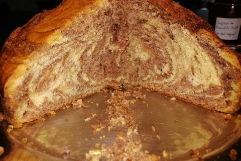 Cliquez pour zoomer ! Gâteau zébré Thermomix par MarinaLTC