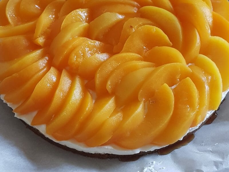 Cliquez pour zoomer ! Tarte aux fraises sans cuisson Thermomix par Jencka27