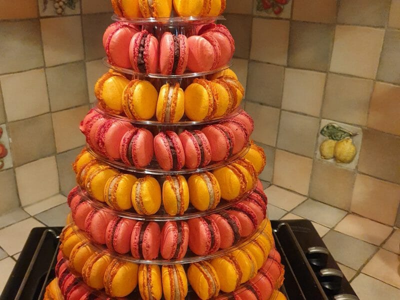 Cliquez pour zoomer ! Ganache framboises pour macarons Thermomix par Alex52