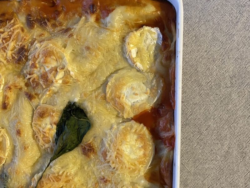 Cliquez pour zoomer ! Lasagnes épinards et chèvre Thermomix par Biscotte