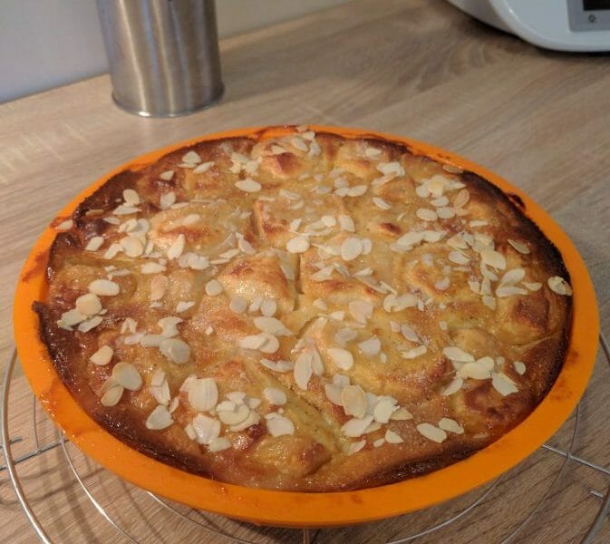 Cliquez pour zoomer ! Flognarde aux pommes (clafoutis aux pommes) Thermomix par AmandineK