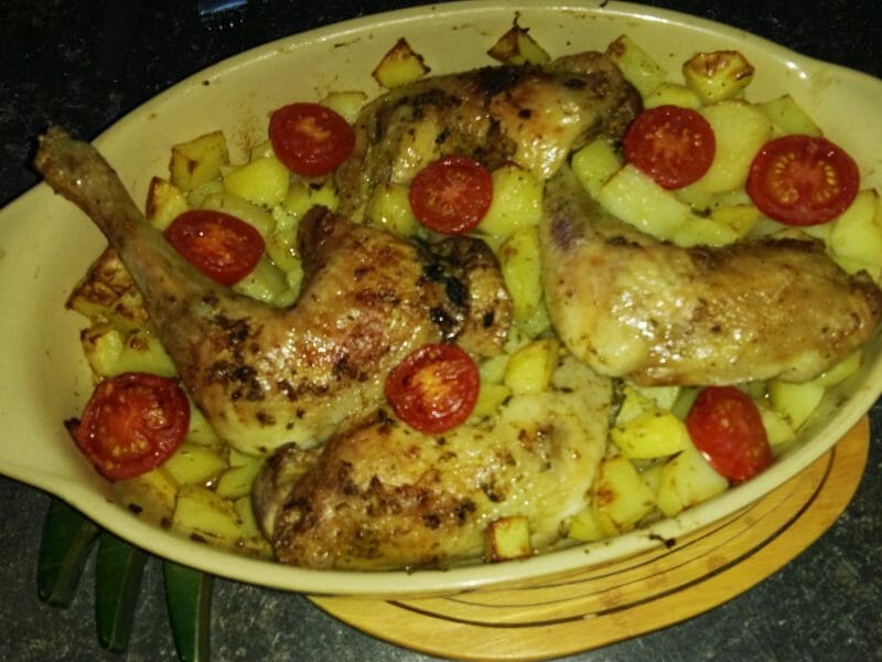 Cliquez pour zoomer ! Poulet rôti à la Marocaine Thermomix par Natha1774