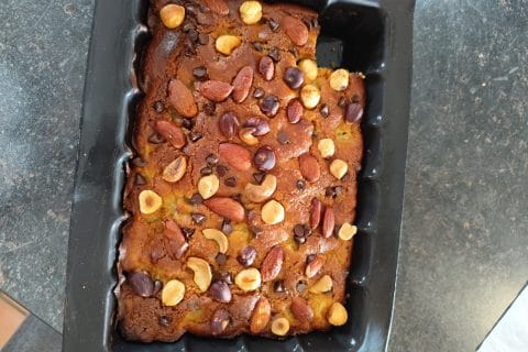 Cliquez pour zoomer ! Moelleux poires, noisettes et chocolat Thermomix par Natha1774