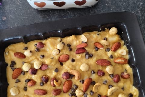 Cliquez pour zoomer ! Moelleux poires, noisettes et chocolat Thermomix par Natha1774