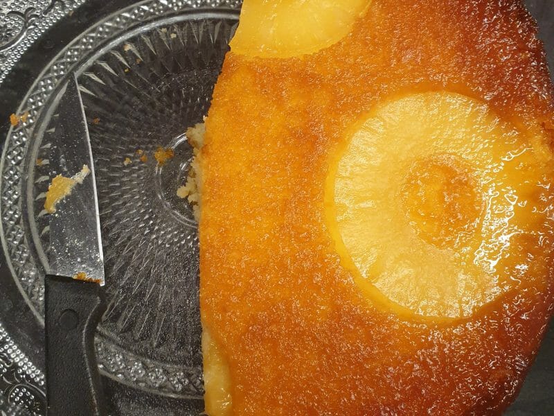 Cliquez pour zoomer ! Gâteau renversé à l’ananas Thermomix par faha
