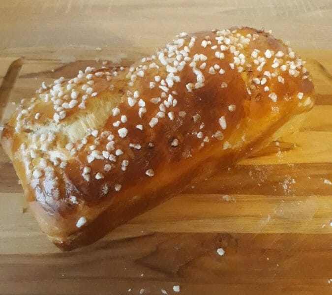 Cliquez pour zoomer ! Brioche tressée à la mie filante Thermomix par Fleur_1