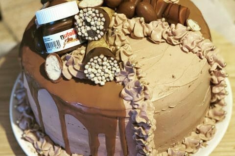 Cliquez pour zoomer ! Layer cake Kinder Bueno Thermomix par Anais_31
