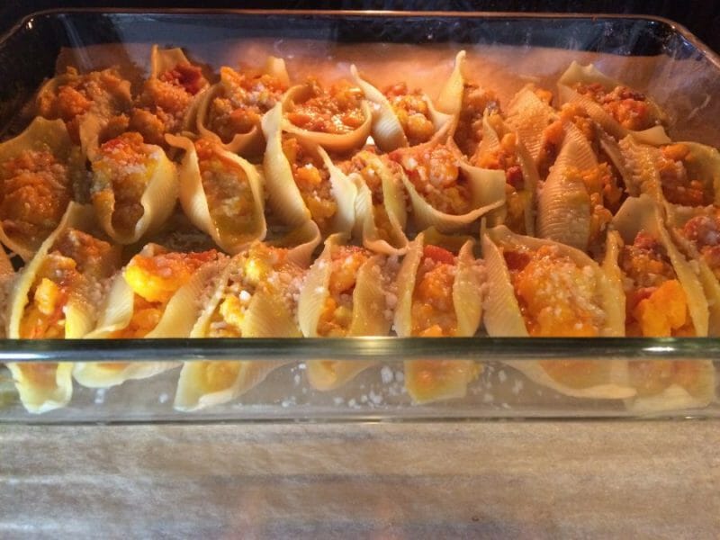 Cliquez pour zoomer ! Conchiglioni au potiron Thermomix par Sara_4