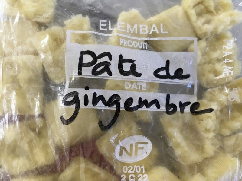 Cliquez pour zoomer ! Pâte de gingembre Thermomix par Evounette33