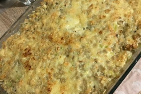 Cliquez pour zoomer ! Gratin de crozets aux courgettes et saumon fumé Thermomix par Mathilde60930