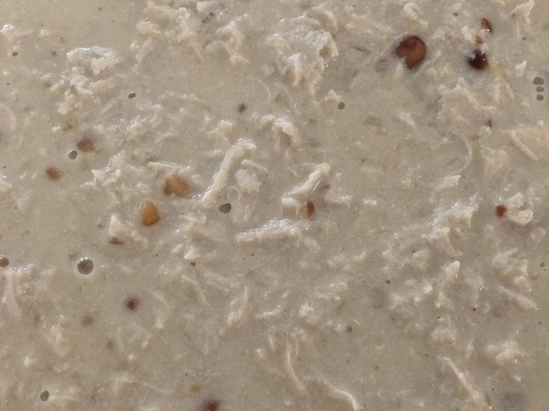 Cliquez pour zoomer ! Effiloché de poulet aux cacahuètes Thermomix par jackotte