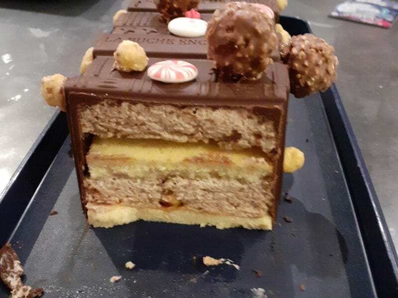 Cliquez pour zoomer ! Bûche Ferrero Rocher Thermomix par mumu80