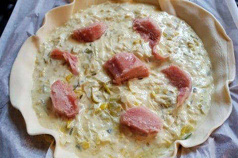 Cliquez pour zoomer ! Tarte aux poireaux Thermomix par Ju_37