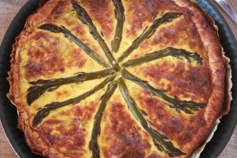 Cliquez pour zoomer ! Tarte asperges et ricotta Thermomix par lounodine