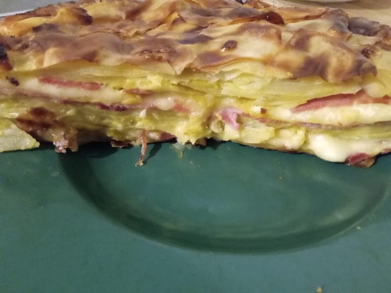 Cliquez pour zoomer ! Gâteau invisible raclette Thermomix par isadu44