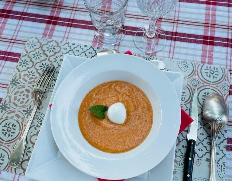 Cliquez pour zoomer ! Gaspacho pomme, tomate et concombre Thermomix par MarionB51