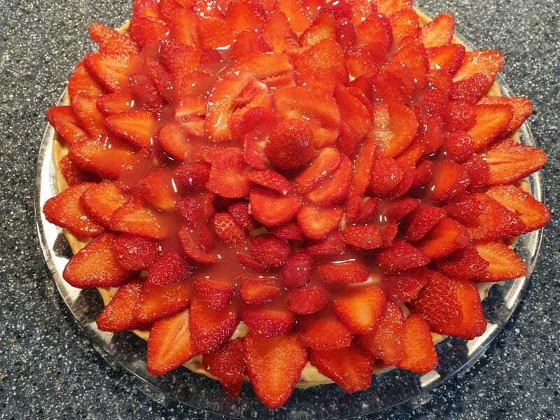 Cliquez pour zoomer ! Tarte aux fraises Thermomix par jmlasoupe
