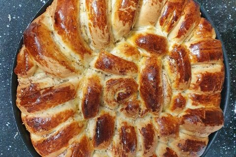 Cliquez pour zoomer ! Brioche aux pralines roses Thermomix par jmlasoupe