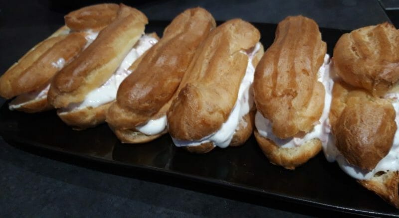 Mini éclairs au saumon fumé Thermomix par Estelle881317