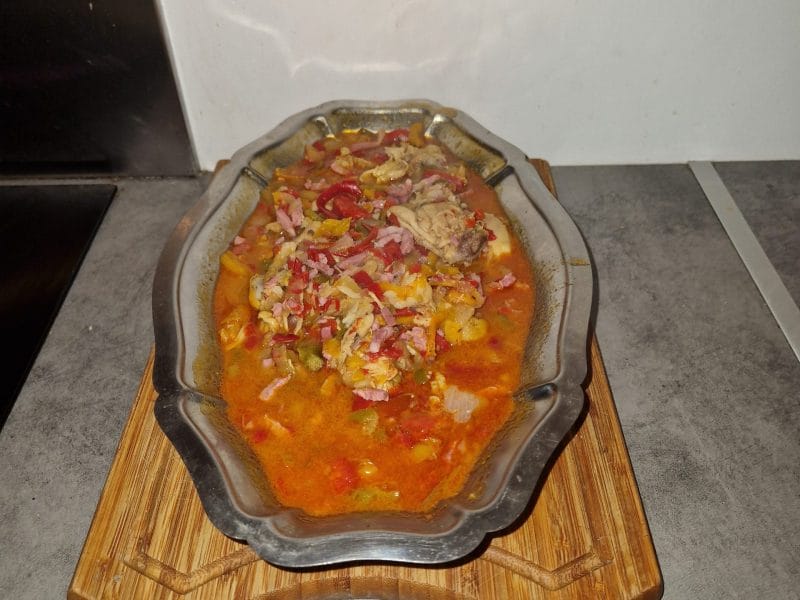 Cliquez pour zoomer ! Poulet au chilindrón Thermomix par Angeliquebourdon