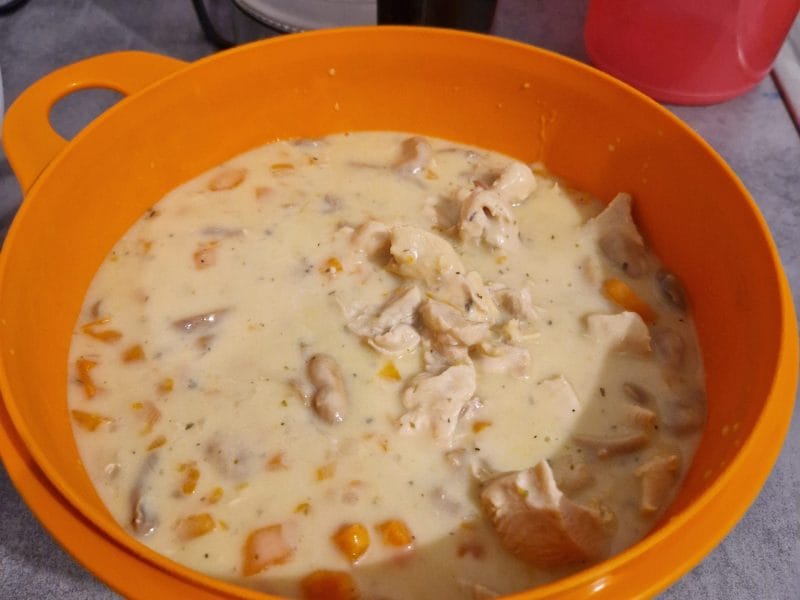 Cliquez pour zoomer ! Blanquette de poulet Thermomix par Angeliquebourdon