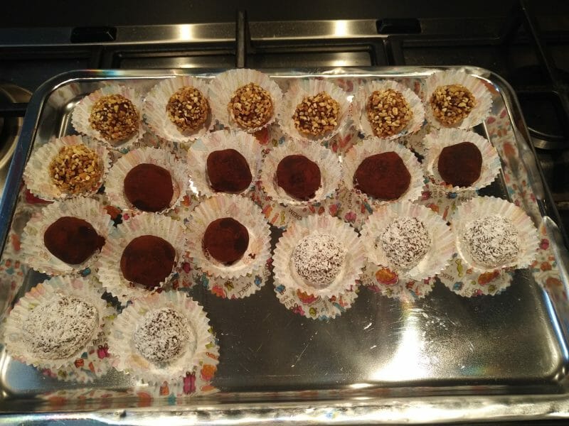 Cliquez pour zoomer ! Truffes au chocolat Thermomix par Anna62