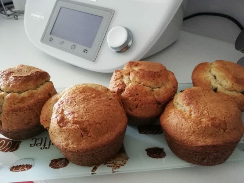 Cliquez pour zoomer ! Muffins aux pépites de chocolat Thermomix par Fouez39
