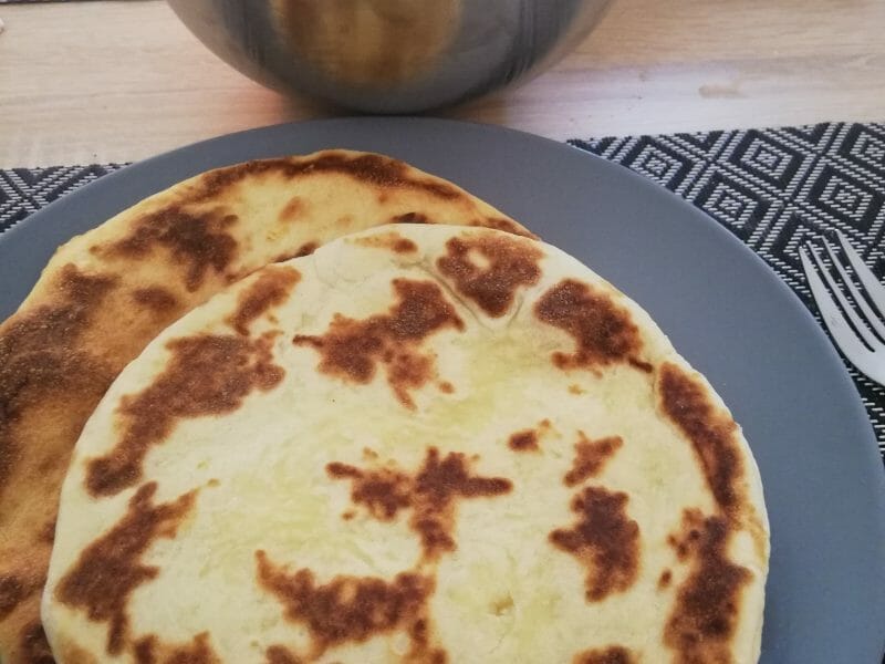 Cliquez pour zoomer ! Naans au fromage Thermomix par Fouez39