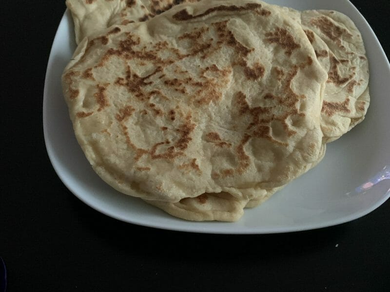 Cliquez pour zoomer ! Naans au fromage Thermomix par lestitsloulous
