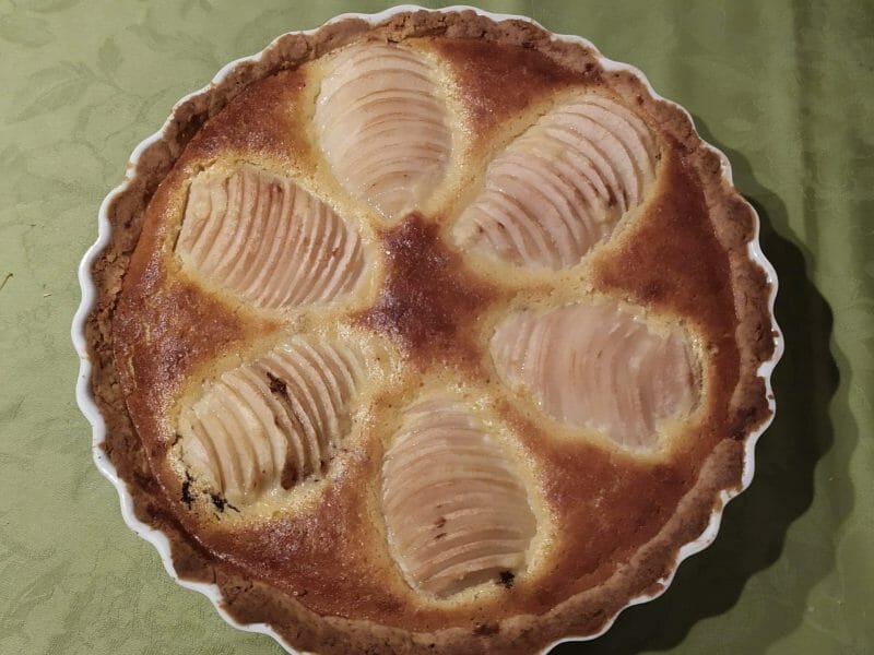 Cliquez pour zoomer ! Tarte poires et chocolat Thermomix par Laure.mad